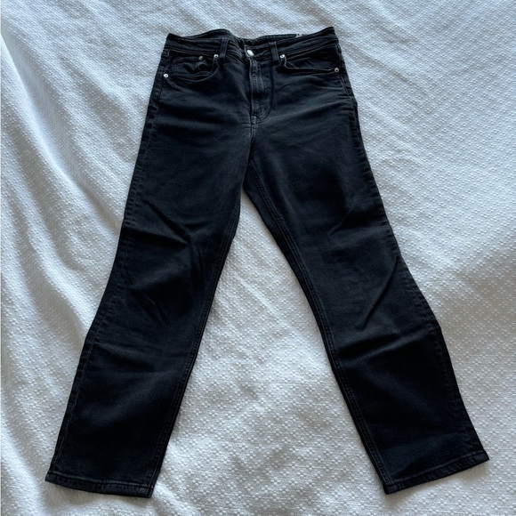 H&M Denim - H&M Black Denim Jeans With Stretch Size 8
